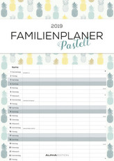 Familienplaner Pastell 2019