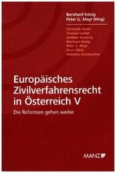 Europäisches Zivilverfahrensrecht in Österreich V