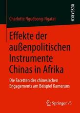 Effekte der außenpolitischen Instrumente Chinas in Afrika