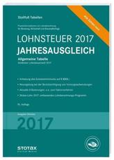 Tabelle, Lohnsteuer Jahresausgleich 2017, m. DVD-ROM