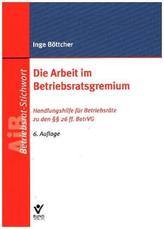 Die Arbeit im Betriebsratsgremium