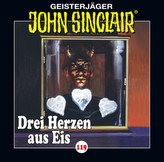 John Sinclair - Drei Herzen aus Eis, 1 Audio-CD