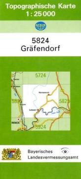 Topographische Karte Bayern Gräfendorf