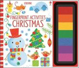 Fingerprint Activities Christmas, w. ink pad