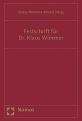 Festschrift für Dr. Klaus Wimmer