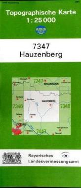 Topographische Karte Bayern Hauzenberg