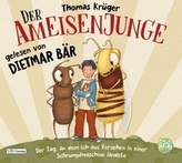 Der Ameisenjunge - Der Tag, an dem ich aus Versehen in einer Schrumpfmaschine landete, 3 Audio-CDs
