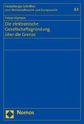 Die elektronische Gesellschaftsgründung über die Grenze