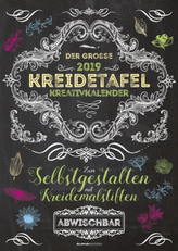 Der große Kreidetafel-Kreativkalender 2019
