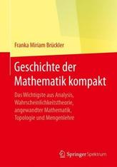 Geschichte der Mathematik kompakt - Das Wichtigste aus Analysis, Wahrscheinlichkeitstheorie, angewandter Mathematik, Topologie u