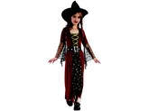 Šaty na karneval - čarodějka, 120-130 cm