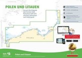 Delius Klasing-Sportbootkarten: Polen und Litauen (Ausgabe 2018/2019), m. CD-ROM