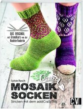 CraSy Mosaik - Socken Stricken mit dem addiCraSyTrio