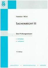 Sachenrecht III