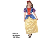 Kostým na karneval - Sněhurka,120 - 130 cm