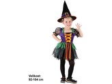 Šaty na karneval - Čarodějka 92 -104 cm