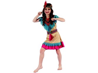 Šaty na karneval - indiánka, 130-140 cm Šaty na karneval - indiánka, 130-140 cm
