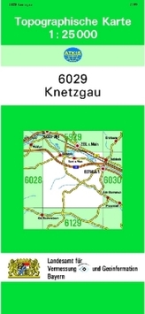 Topographische Karte Bayern Knetzgau