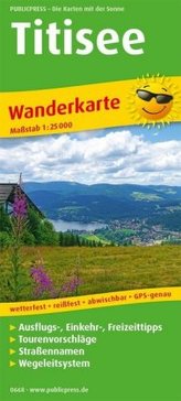 PublicPress Wanderkarte Titisee