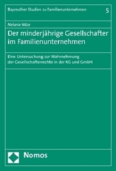 Der minderjährige Gesellschafter im Familienunternehmen