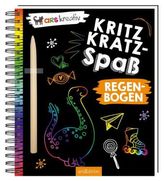 Kritzkratz-Spaß Regenbogen, m. Stift