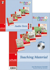 Rainbow Library, Kopiervorlage und Audio-CD. Bd.1