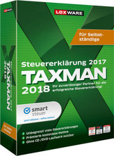 Taxman 2018 für Selbstständige, 1 DVD-ROM
