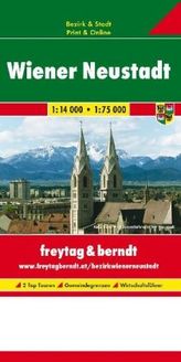 Freytag & Berndt Stadtplan Wiener Neustadt