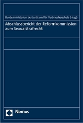 Abschlussbericht der Reformkommission zum Sexualstrafrecht