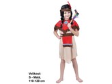 Kostým na karneval - Indiánka 110 - 120 cm