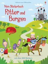 Mein Stickerbuch: Ritter und Burgen