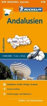 Michelin Karte Andalusien