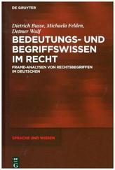 Bedeutungs- und Begriffswissen im Recht