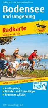 PUBLICPRESS Radkarte Bodensee und Umgebung