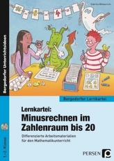 Lernkartei: Minusrechnen im Zahlenraum bis 20, m. CD-ROM