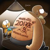 Nichtlustig Wandkalender 2019
