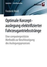 Optimale Konzeptauslegung elektrifizierter Fahrzeugantriebsstränge