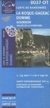 IGN Karte, Carte de randonnée (et plein air) La Roque-Gageac, Domme, Gourdon