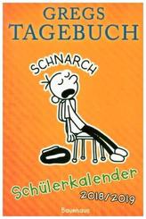 Gregs Tagebuch - Schülerkalender 2018/2019