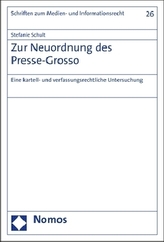 Zur Neuordnung des Presse-Grosso