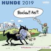 Hunde - Postkartenkalender 2019