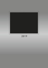 Foto-Bastelkalender silber 2019