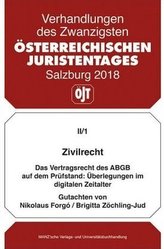 20. Österreichischer Juristentag 2018 Zivilrecht