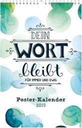 Dein Wort 2019 - Poster-Kalender