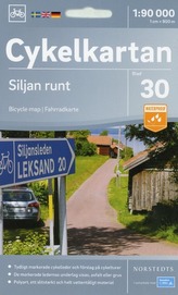 Cykelkartan Norstedts Radwanderkarte Siljan Runt