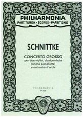 Concerto grosso Nr.1, für 2 Violinen, Cembalo, Klavier und Streicher