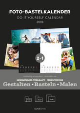 Foto-Bastelkalender FAMILY  2 in 1 2019