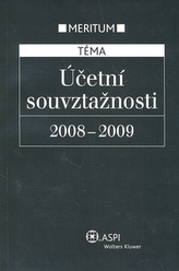 Účetní souvztažnosti 2008 - 2009