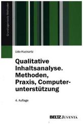 Qualitative Inhaltsanalyse. Methoden, Praxis, Computerunterstützung