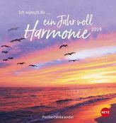 Ich wünsch' dir ... ein Jahr voll Harmonie Postkartenkalender 2019